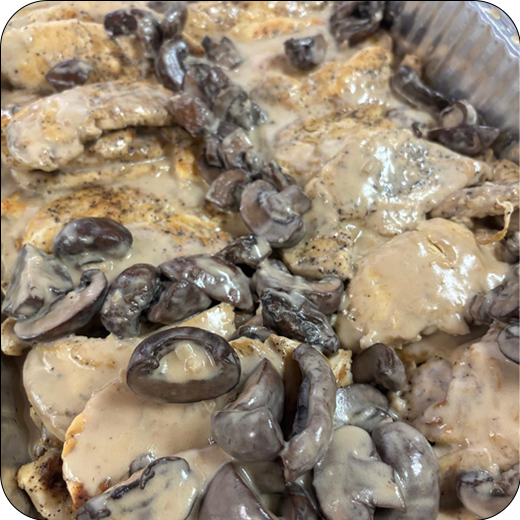 Chicken Marsala Combo platter