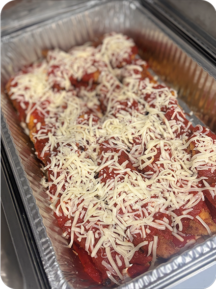 Chicken Parmesan Combo platter